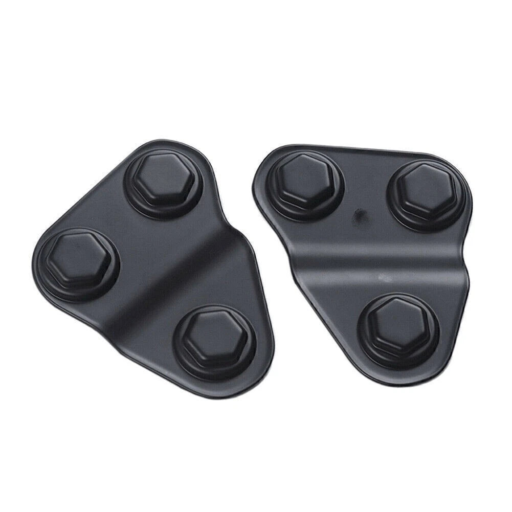 2X Door Screw Protector Cover Trim for Jeep Wrangler JL JLU JT (2018–2021)