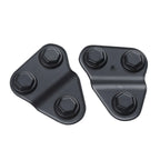 2X Door Screw Protector Cover Trim for Jeep Wrangler JL JLU JT (2018–2021)