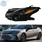 Black Trim for Toyota Camry XSE (2025) Headlights LED Left Dual Lens 81150AQ040