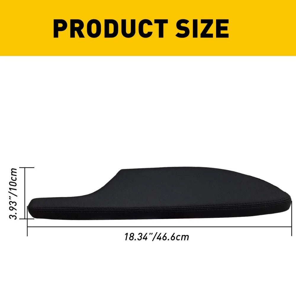 Right Door Armrest Panel for Honda Accord Coupe (2008-2012) Black Leather