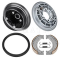 Rear Brake Drum Hub Plate Seal Shoes Assy for Yamaha YFM400FW Kodiak 400 (1993–1999)