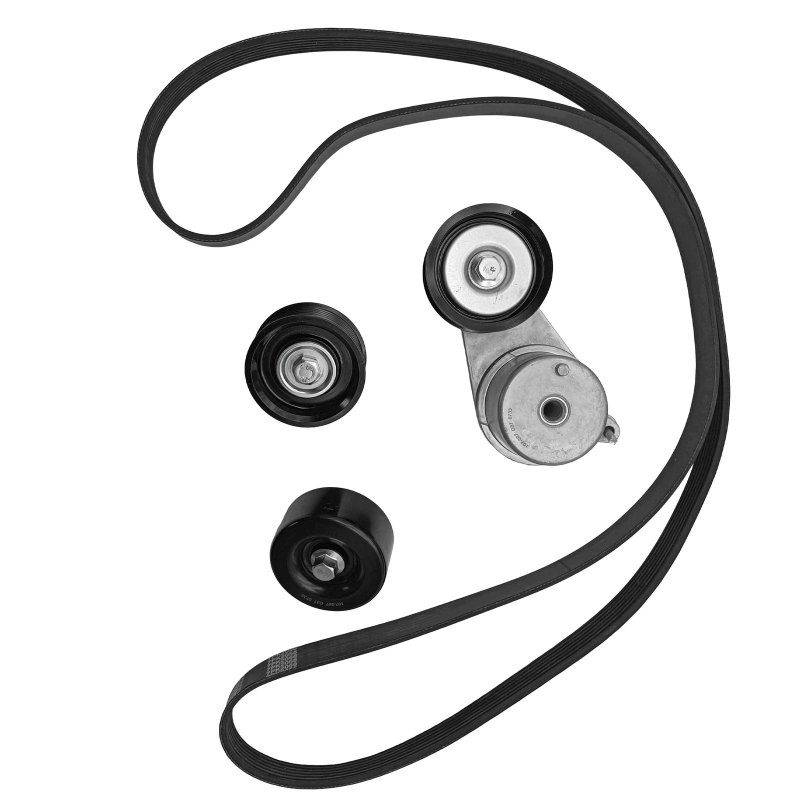 Serpentine Belt Drive Component Kit for Nissan 350Z, Infiniti EX35, FX35, G35, M35 (2003–2008)