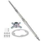Rear Axle Shaft w/ Sprocket & Hub for Yamaha Raptor 350 YFM350 YFM350R (2004–2013)