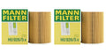 Set of 2 Oil Filters HU9265X for BMW E60 E63 E64 M5 M6 (2005–2010)