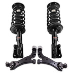 4x Front Shock Struts w/Control Arms for Chevy Equinox Terrain (2010–2017)