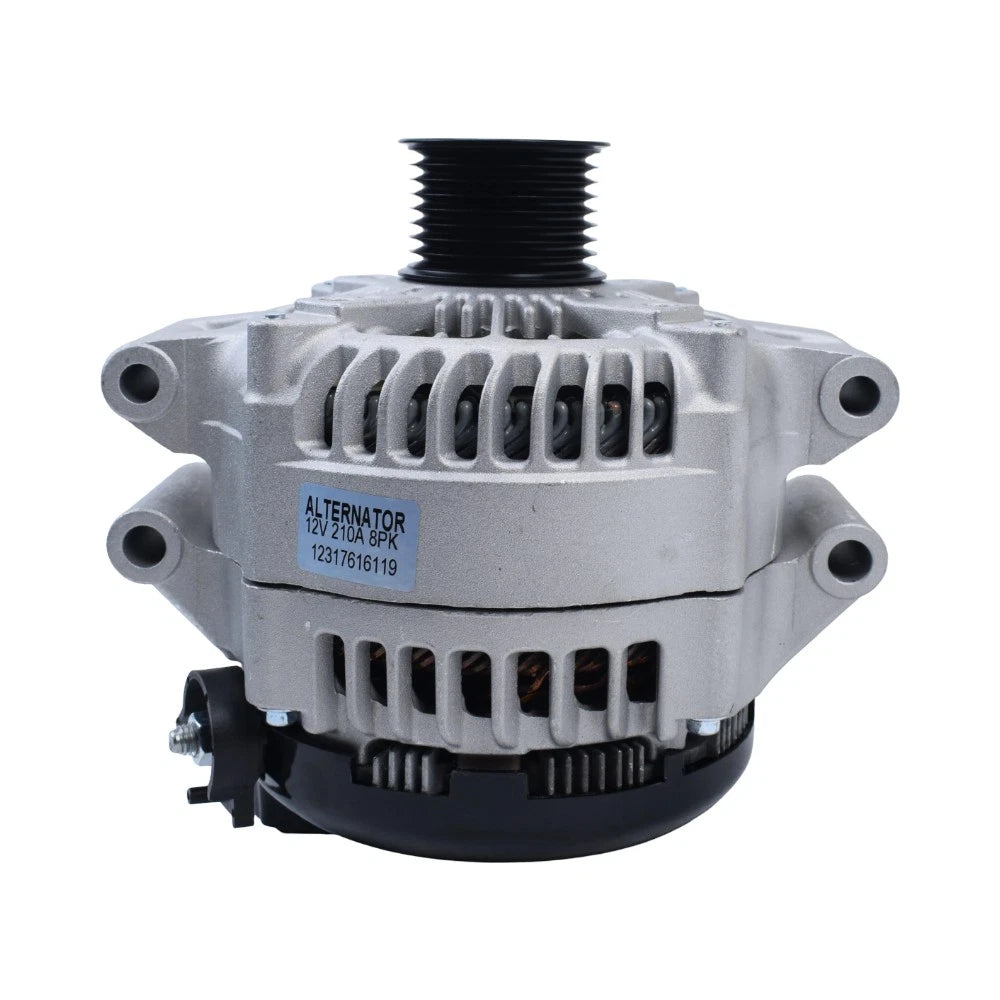 Alternator for BMW 335i F30 F34 F32 F36 F16 (2013–2019) 210A 12V 8 Groove