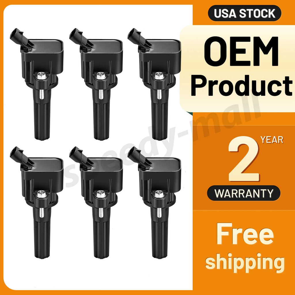 Ignition Coil Pack for GMC Envoy 2006–2009 4.2L (L6)