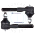 Set of 2 Front Outer Tie Rod Ends for Dodge Ram 2500 3500 (2000–2002)