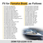 10X Drain Plug Assembly for Yamaha FAT SXT SAT RX XAT (1100-1800) F2D-U2280-10-00