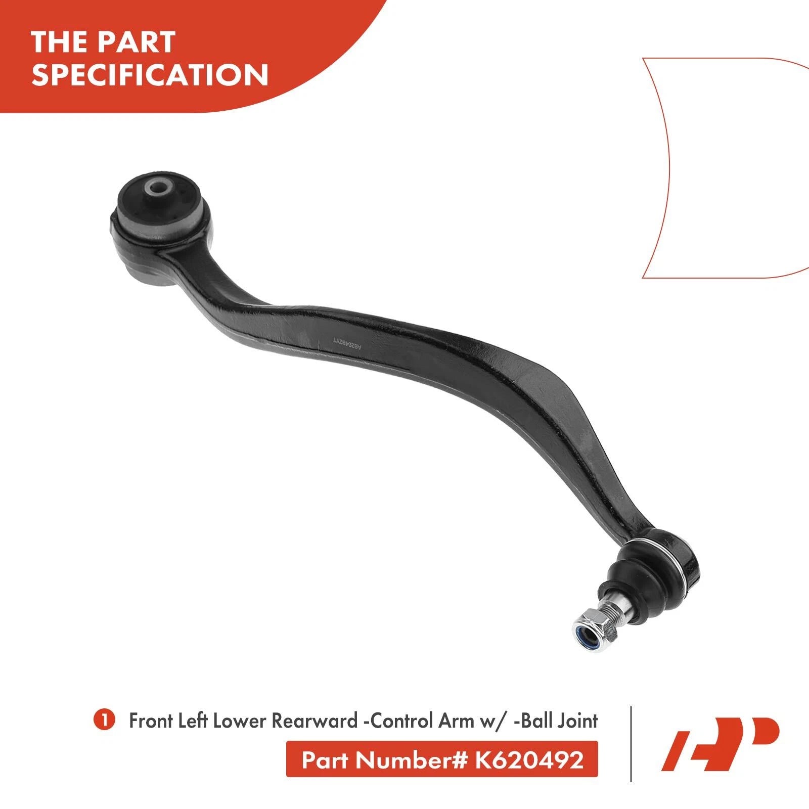 Set of 6 Front Lower & Upper Control Arms with Ball Joints for Ford Fusion (2007–2012)