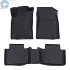 Set of 3 TPE Floor Mats Liner for Honda Civic Sedan Hatchback Coupe (2016–2021)
