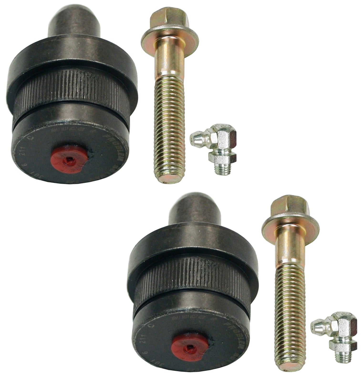 Set of 2 Front Upper Moog Suspension Ball Joints for Ford Econoline (1992–2014)