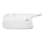 Front Number Plate White for Honda CR125R CR250R CR500R XR200R (1985–1994)