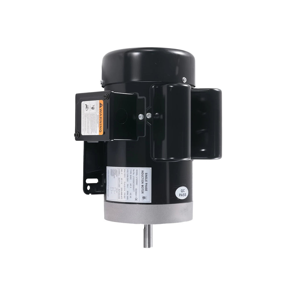 5HP Electric Motor 230V 22A 3450RPM 56C Frame CW/CCW Rotation