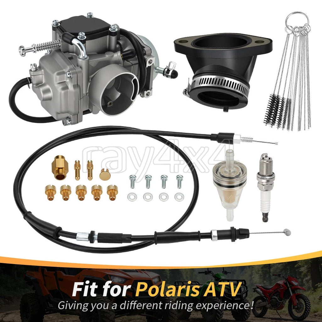 Carburetor & Intake Boot Throttle Cable for Polaris Sportsman 500 (1999–2008)