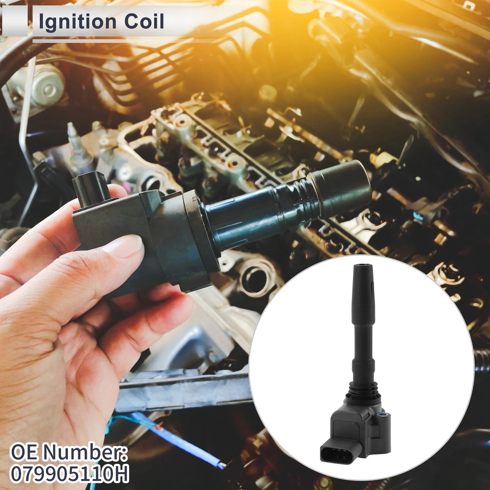 Ignition Coil Pack 079905110H for Audi A8 Quattro (2013–2018)
