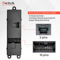 Driver Side Main Door Window Switch for Subaru Outback (2013–2016)