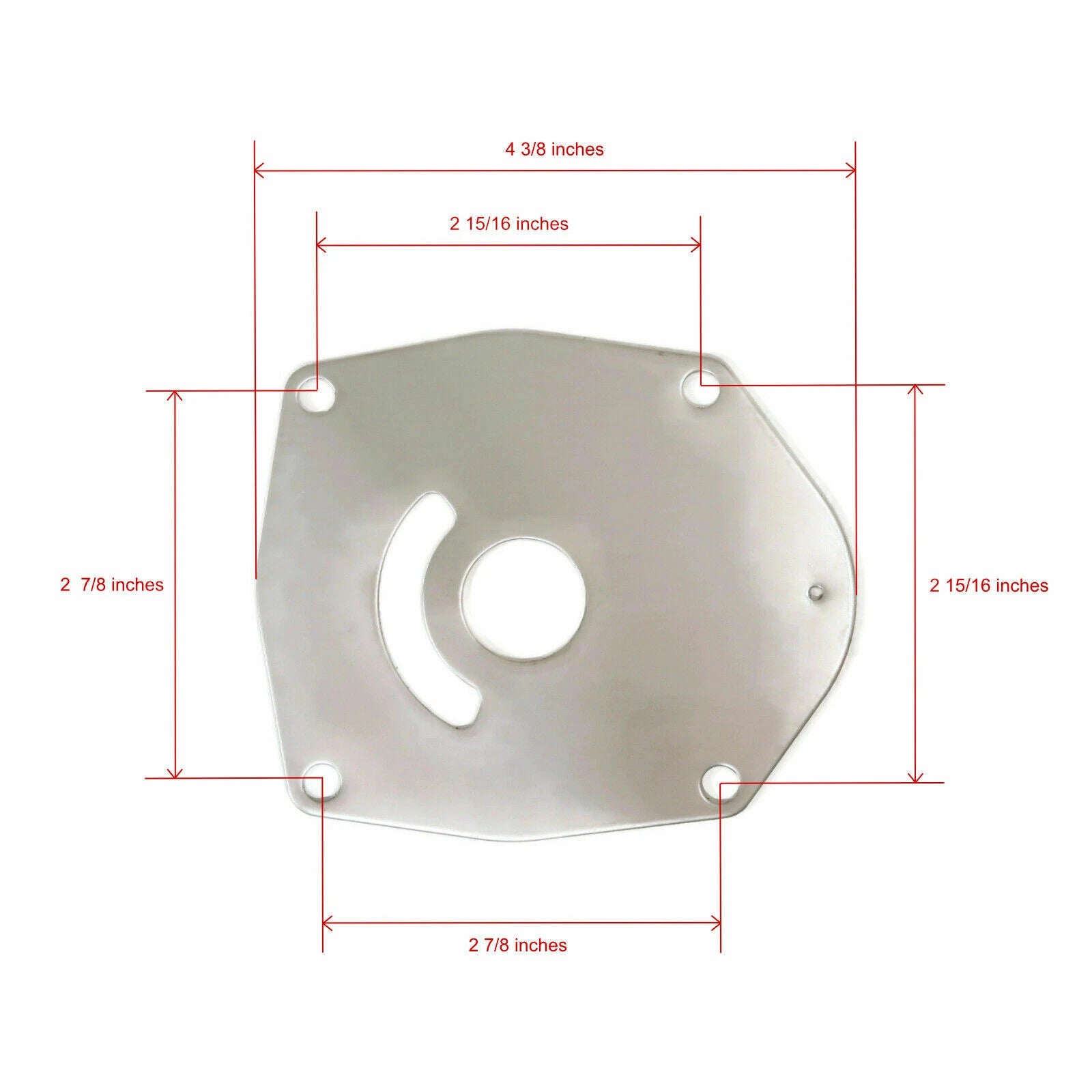 Outboard Water Pump Impeller Kit 47-43026Q06 47-8M0100526 for Mercury Mercruiser