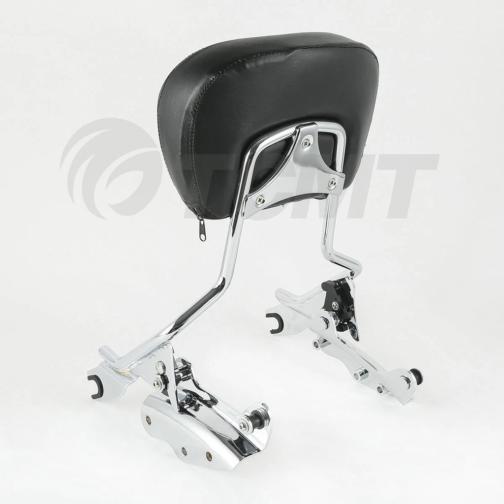 Backrest Sissy Bar & 4-Point Docking Hardware for Harley FLHR FLHX (2009–2013)