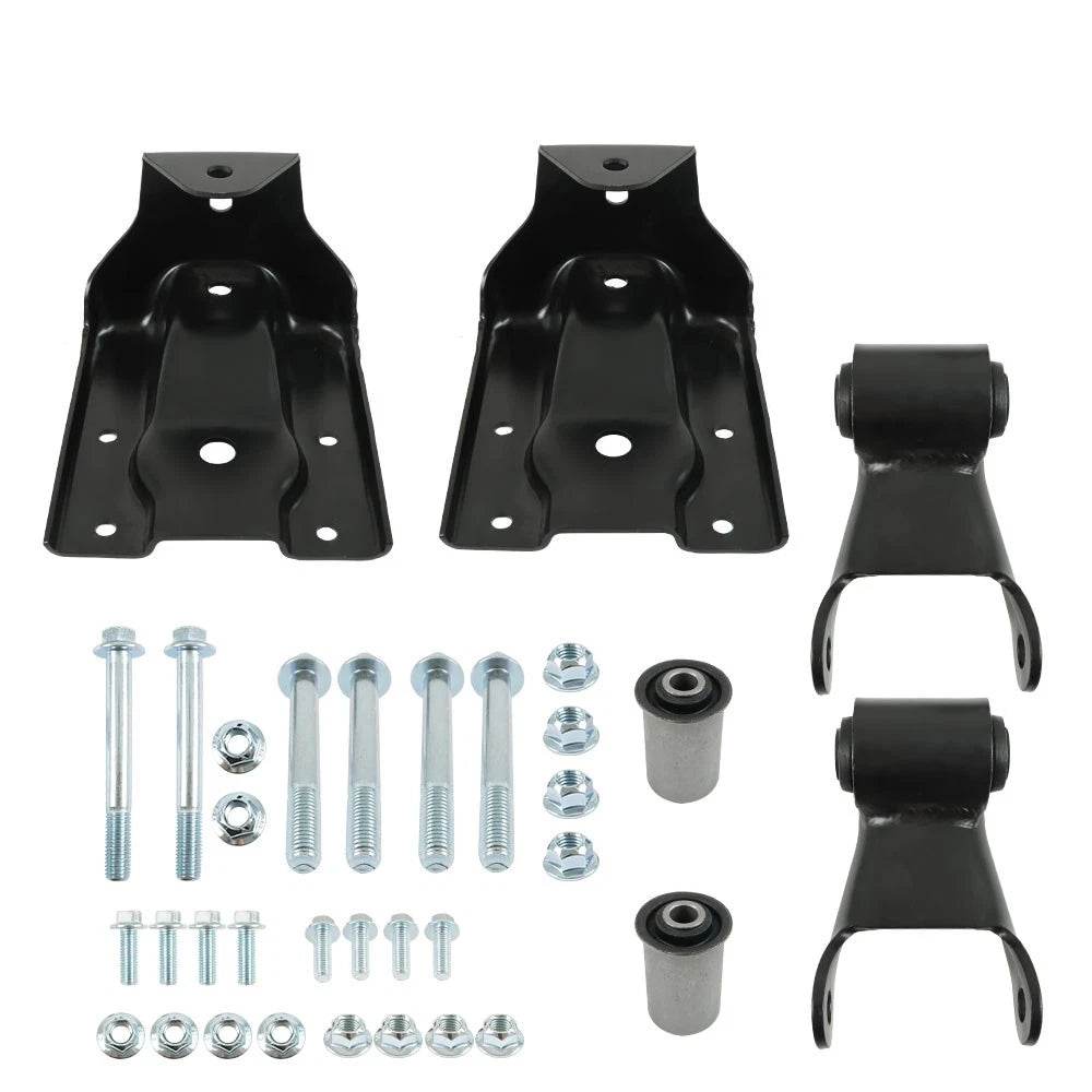 Leaf Spring Shackle & Bracket Hanger Set for Chevy GMC Pickup 