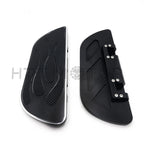 Flame Front Driver Stretch Floorboard FootRest for Harley Touring (1986–2016)