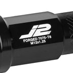 Set of 20 J2 7075-T6 Forged Aluminum M12x1.25 Open-End Lug Nuts for