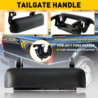 Tailgate Handle for Ford Ranger (1998–2011) Black EXV