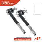 Set of 12 Front Ball Joints Sway Bar Links Tie Rod Ends for Chevy GMC Cadillac