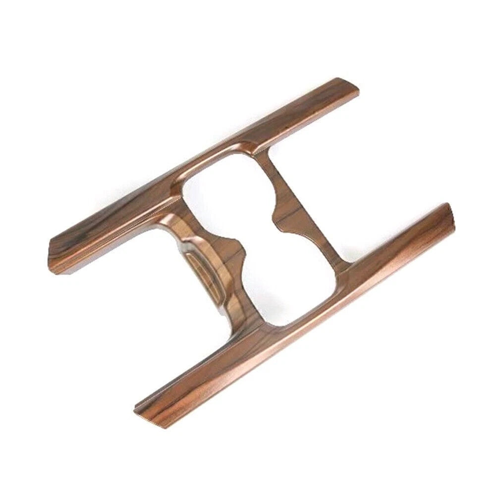 Water Cup Holder Cover Trim for Honda CR-V CRV (2017–2019) Walnut