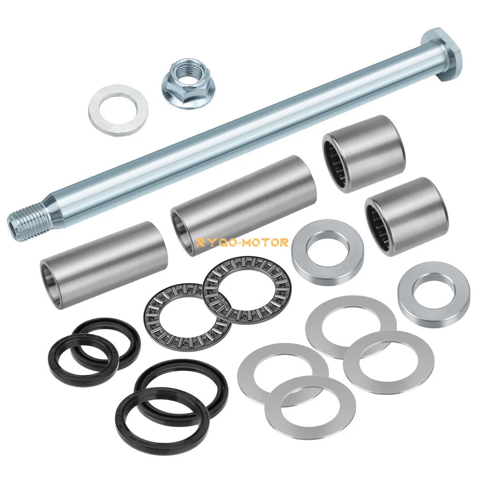 Swing Arm Pivot Bolt Nut Bearing Seal Bushing Kit for Honda CRF250R CRF250X (2004–2023)