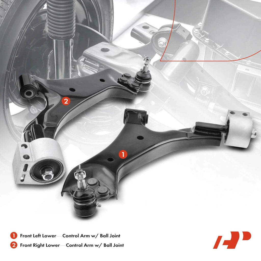 2X Front Lower Control Arm with Ball Joint for Chevy Saturn Suzuki