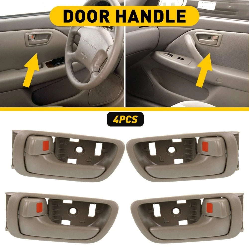 Set of 2 Door Handles for Toyota Camry (2002–2006) Inner Beige