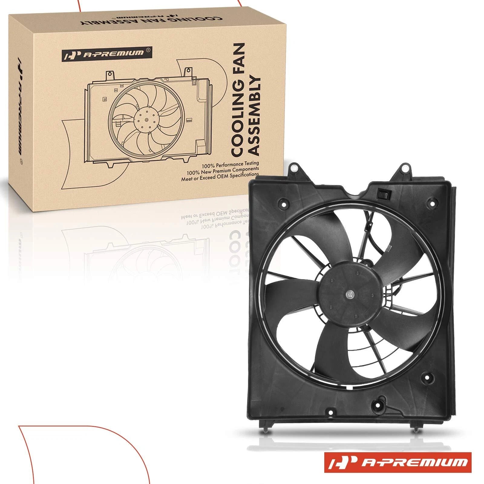 Cooling Fan Assembly with Shroud for Honda Odyssey (2011–2017)