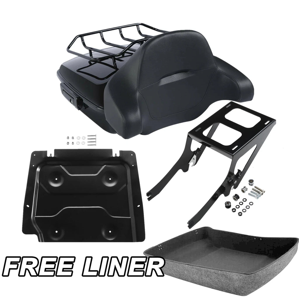 Chopped Trunk Mount Rack Plate for Harley Softail Heritage Classic (2018–2023)