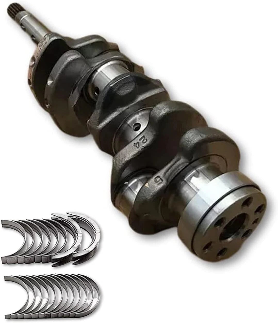 Complete Crankshaft W/Bearing Set 1A051-23020 for Kubota D1503