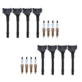 Set of 8 Ignition Coils & Spark Plugs for BMW 4.4L V8 (2020)