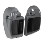 Vented Speaker Pods for CVO Street Road Glide (2018) - Gunship Gray