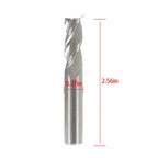 3Pcs 3 Flute End Mill for Automotive Applications (Various Models)