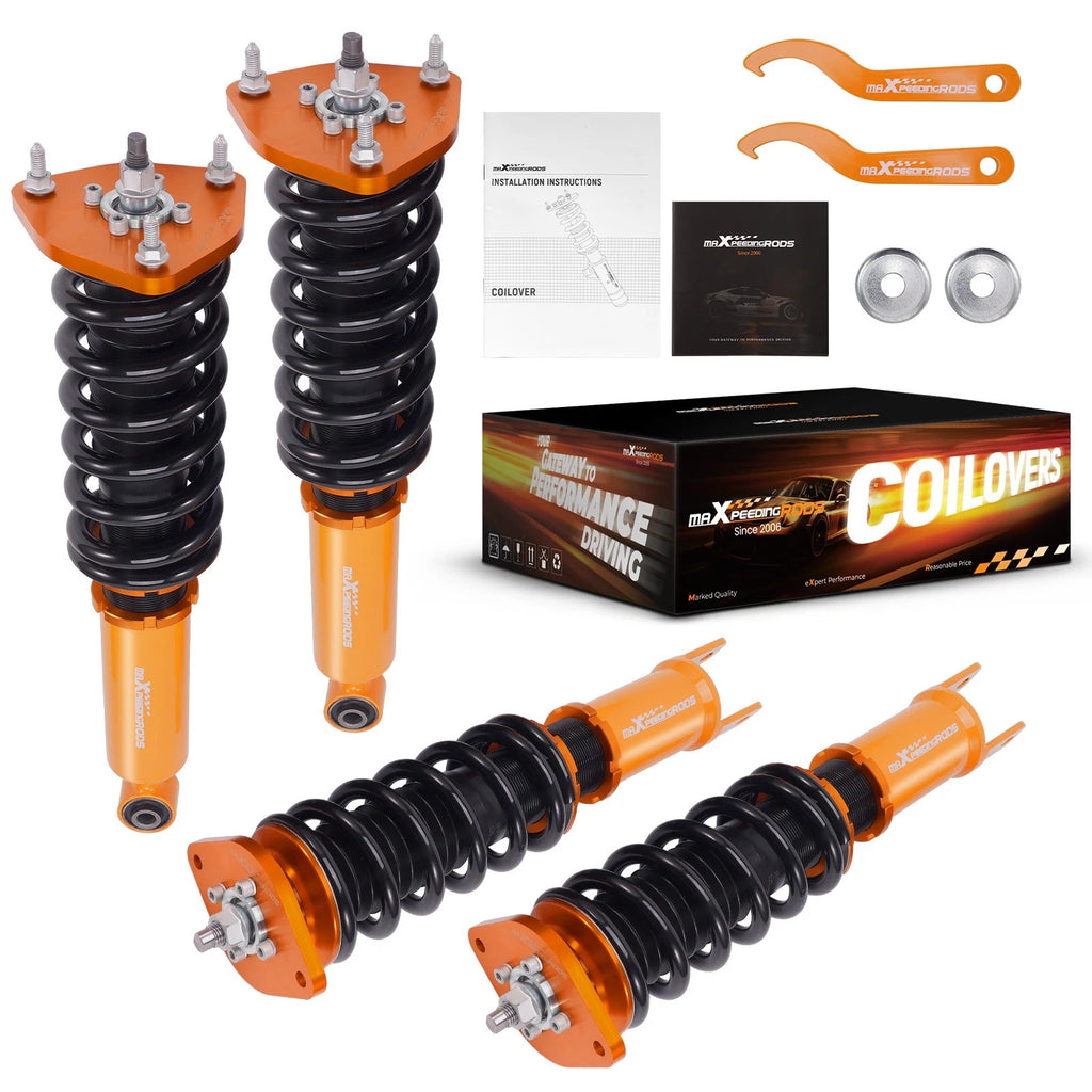 Adjustable Coilover Lowering Kit for Nissan 370Z, Infiniti G37 Coupe (2009–2013)