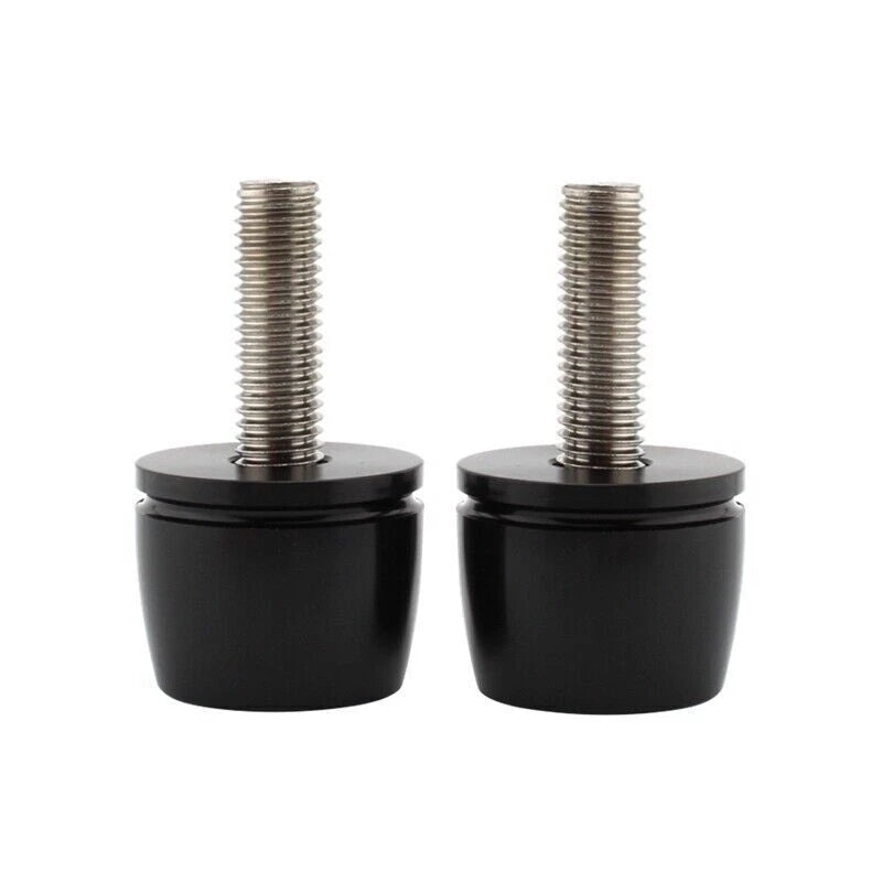 CNC Black Handle Bar Ends Vibration Reducing Plugs for BMW R nine T (2014–2021)