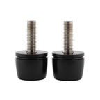 CNC Black Handle Bar Ends Vibration Reducing Plugs for BMW R nine T (2014–2021)