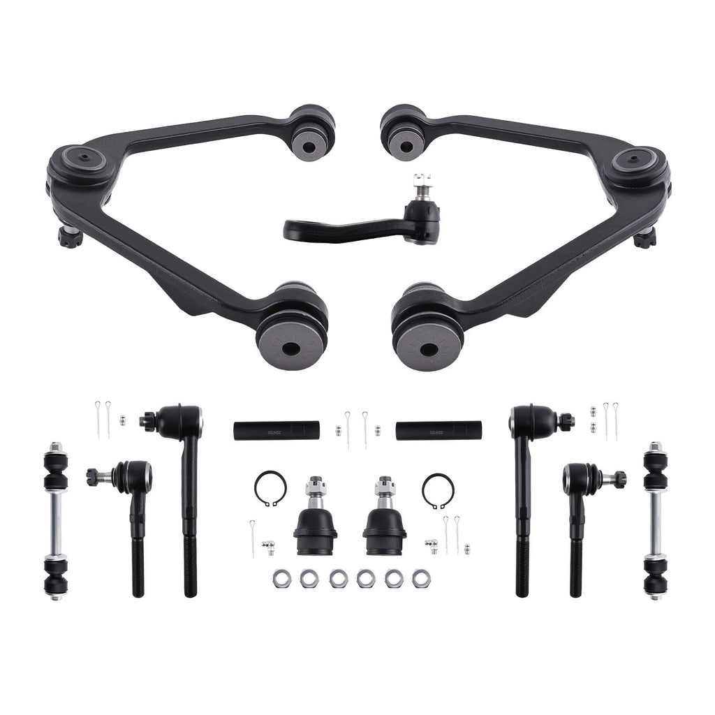 13Pc Front Control Arm Tierod and Sway Bar Kit for Ford F-150 (1997–2003)