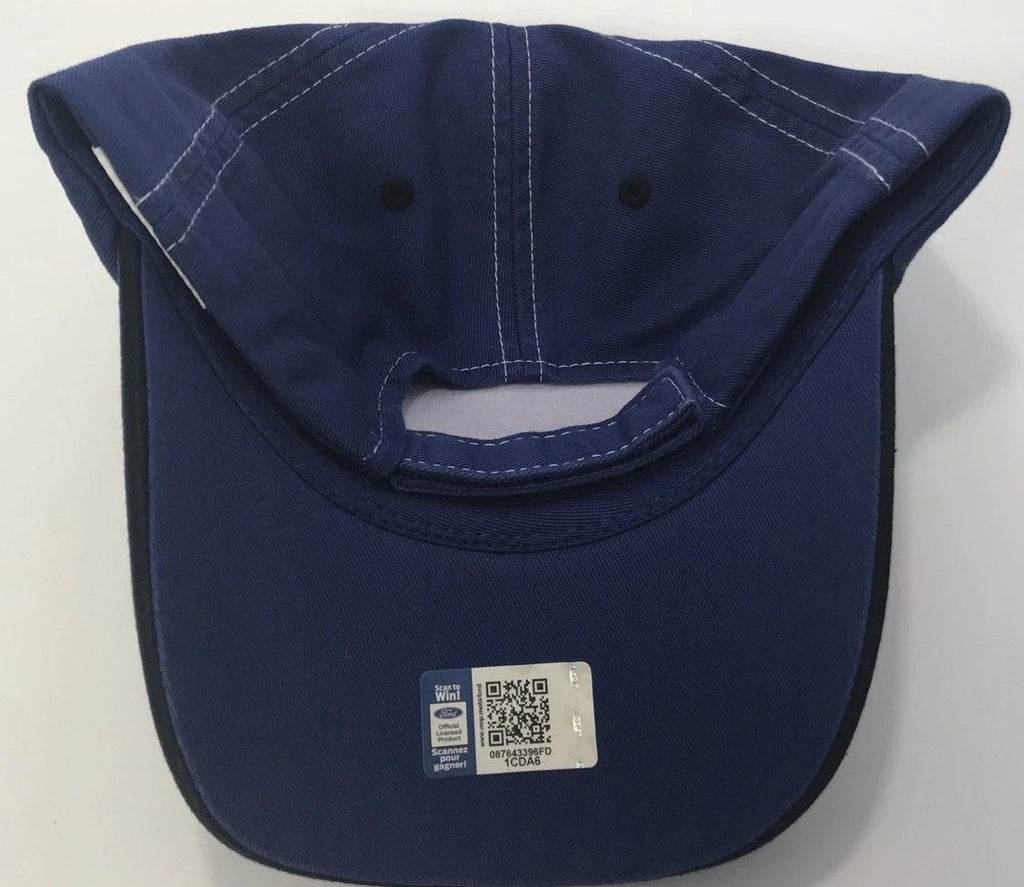 Ford Mustang Hat Cap Blue Tri Bar Pony Logo for Ford Mustang (2005–2014)