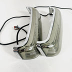 Custom Dynamics Chrome LED Smoke Lens Saddlebag Lights for Harley Touring (2014–2023)