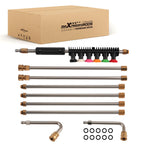 Stainless Steel Pressure Washer Extension Wand 1/4" Quick Connect