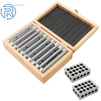 Set of 10 Precision 1-2-3 Blocks for Automotive Machining