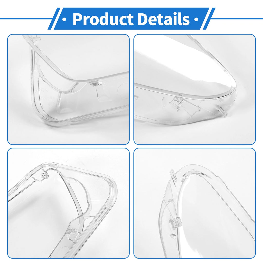 1 Pc Headlight Lens Cover for BMW 5 Series GT F07 (2010–2017) No.63127262727