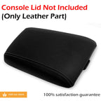 Leather Console Lid Armrest Cover for Pontiac GTO (2004–2006) Black