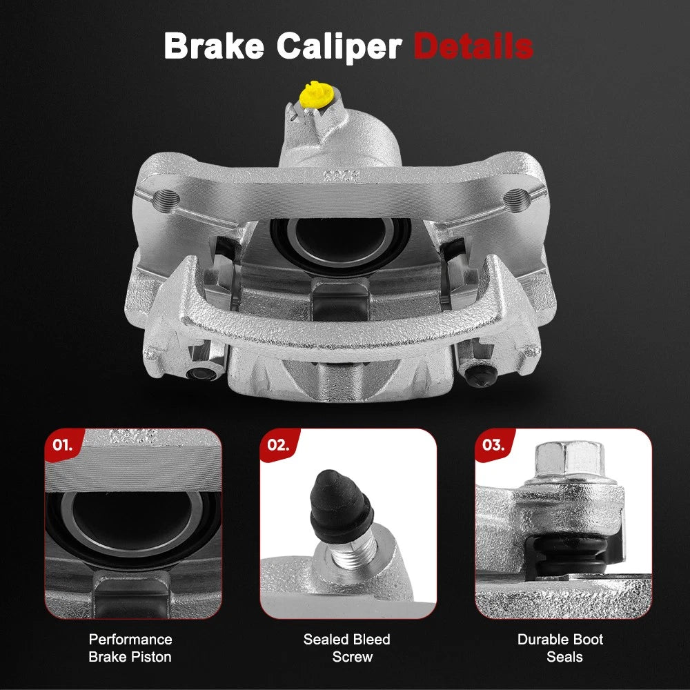 Rear Brake Calipers Pair for Lexus LX450, Toyota Land Cruiser (1993–1997)
