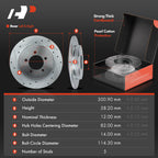 Drilled Brake Rotors & Ceramic Pads for Ford Explorer (2006-2010)